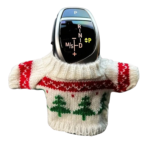 Gearknob dæksel med festligt design og let støvbeskyttelse til bilens gearknop og interiør