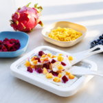 Rullende is sæt med fryseplade og 2 spartler til isruller og dessert til hjemmelavet is - Billede 2