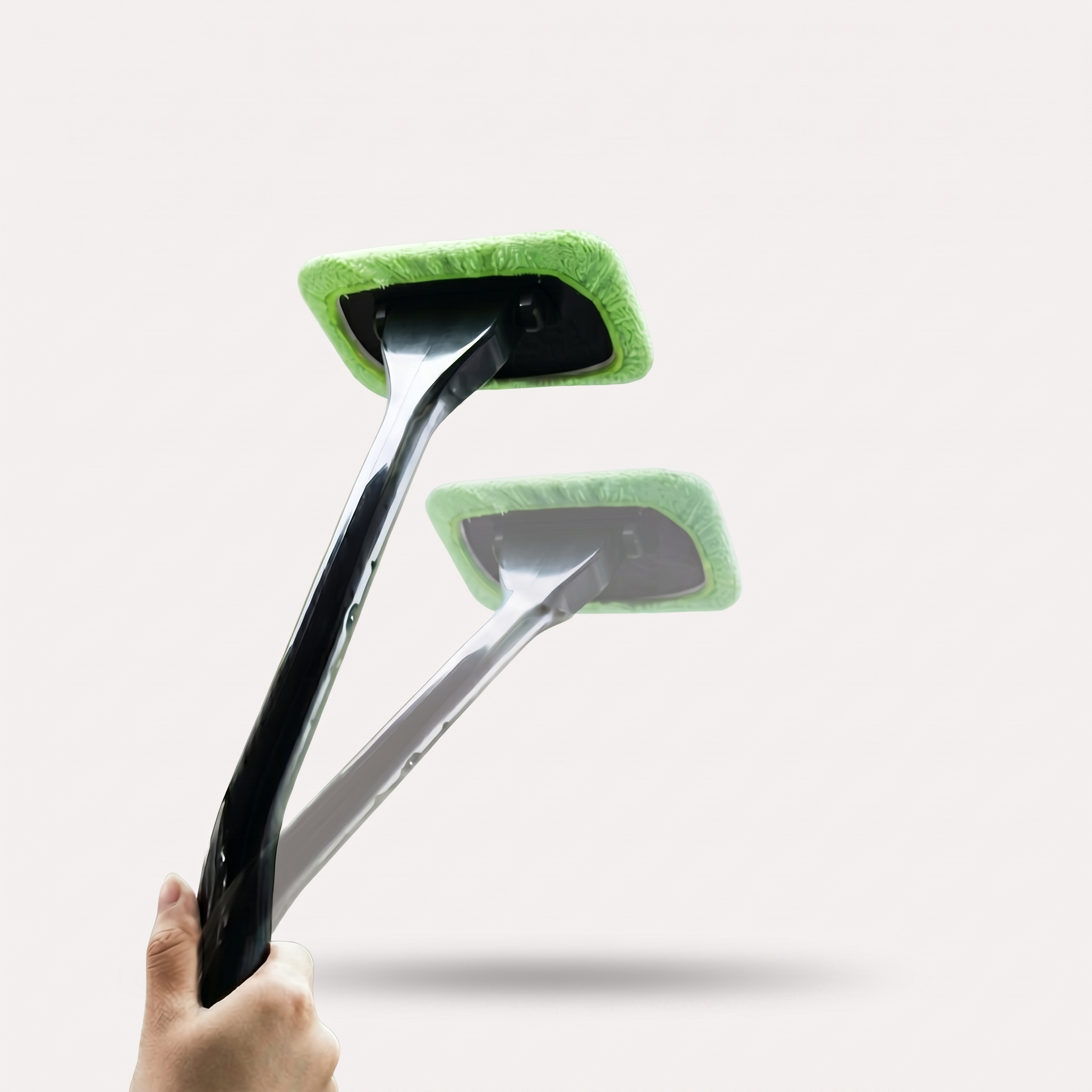31573_enhanced_background.png bilrude børste i grøn og blå med ergonomisk håndtag og nem adgang til hjørner og kanter - Autopleje & Service, Rengøringsartikler og hjemmetilbehør product image