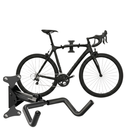 Cykelvægophæng i metal til vandret opbevaring og pladsbesparende montering på væg