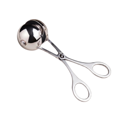 Kødbollemaker i rustfrit stål - ensartet formning og ergonomisk design til kødboller i hverdagen
