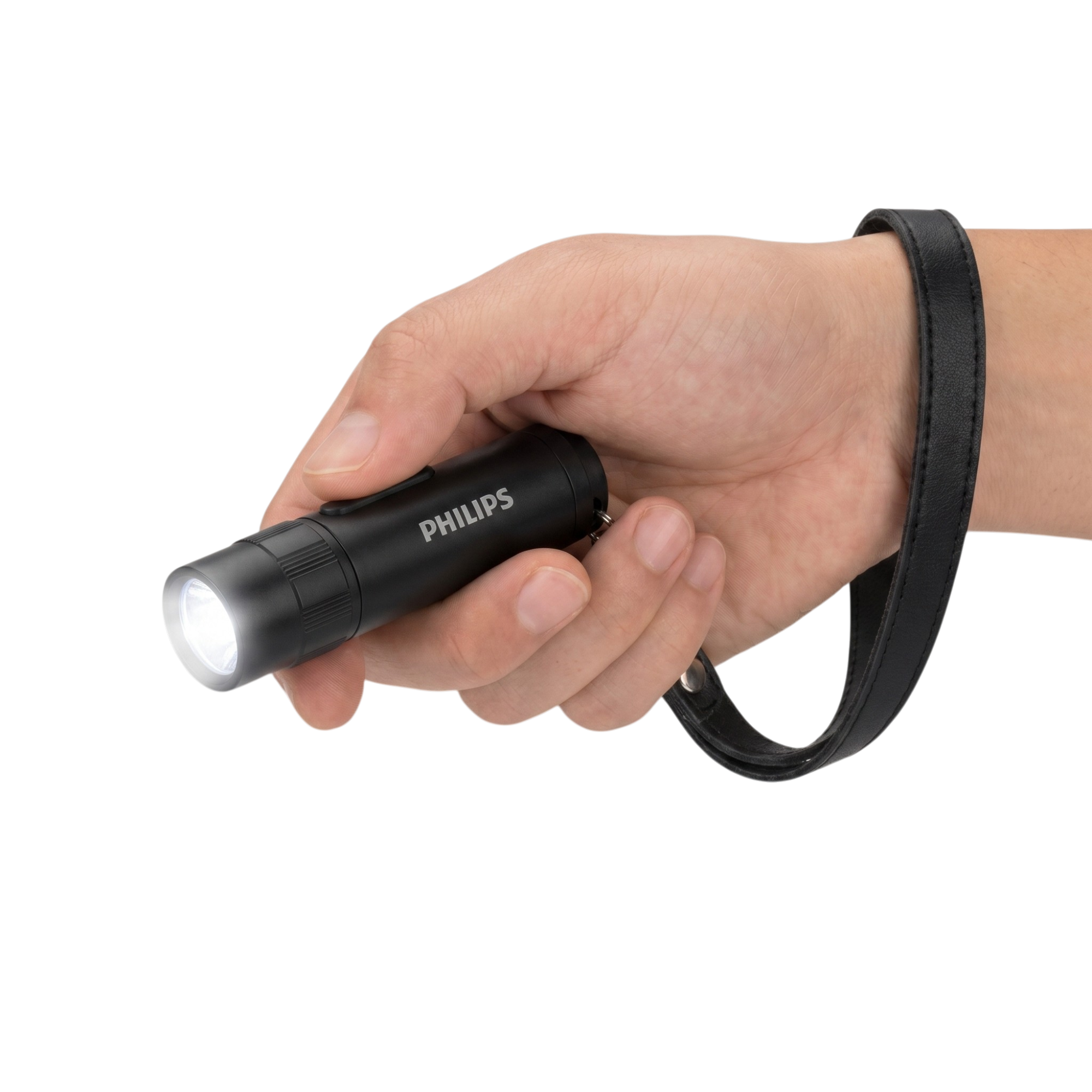 Mini lommelygte til nøglering med USB-C opladning, 9 lysindstillinger og 500 lumen i kompakt format Mini lommelygte til nøglering med USB-C opladning, 9 lysindstillinger og 500 lumen i kompakt format