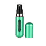 Lomme parfumespray i grøn, sort, blå, rød, sølv, guld og lilla - kompakt og genopfyldelig til farten
