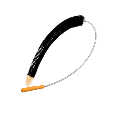 Radiatorbørste med fleksibelt design til rengøring af smalle og svært tilgængelige steder