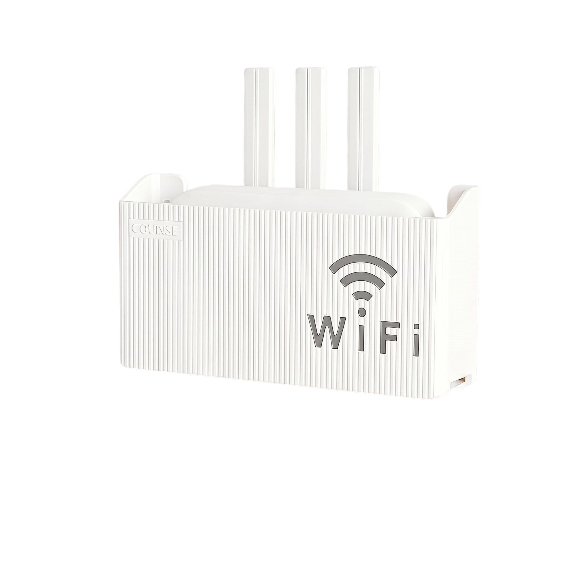 34110_enhanced_background Router skjuler – vægmonteret boks til diskret WiFi opbevaring og ryddelig indretning i hjemmet - Billede 1