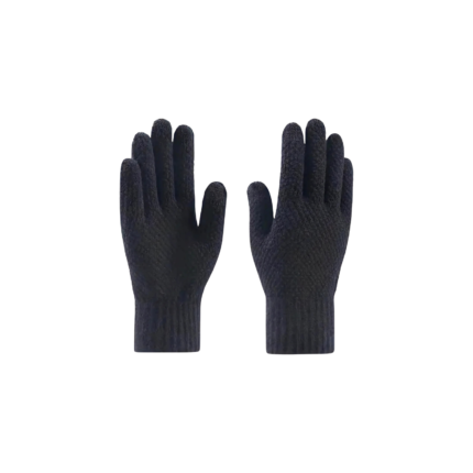 Touch handsker til mænd med ledende fingerspidser og varme til brug af touchskærm i koldt vejr