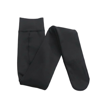 Leggings med foer til varme og komfort med høj talje og tætsiddende pasform til kolde dage