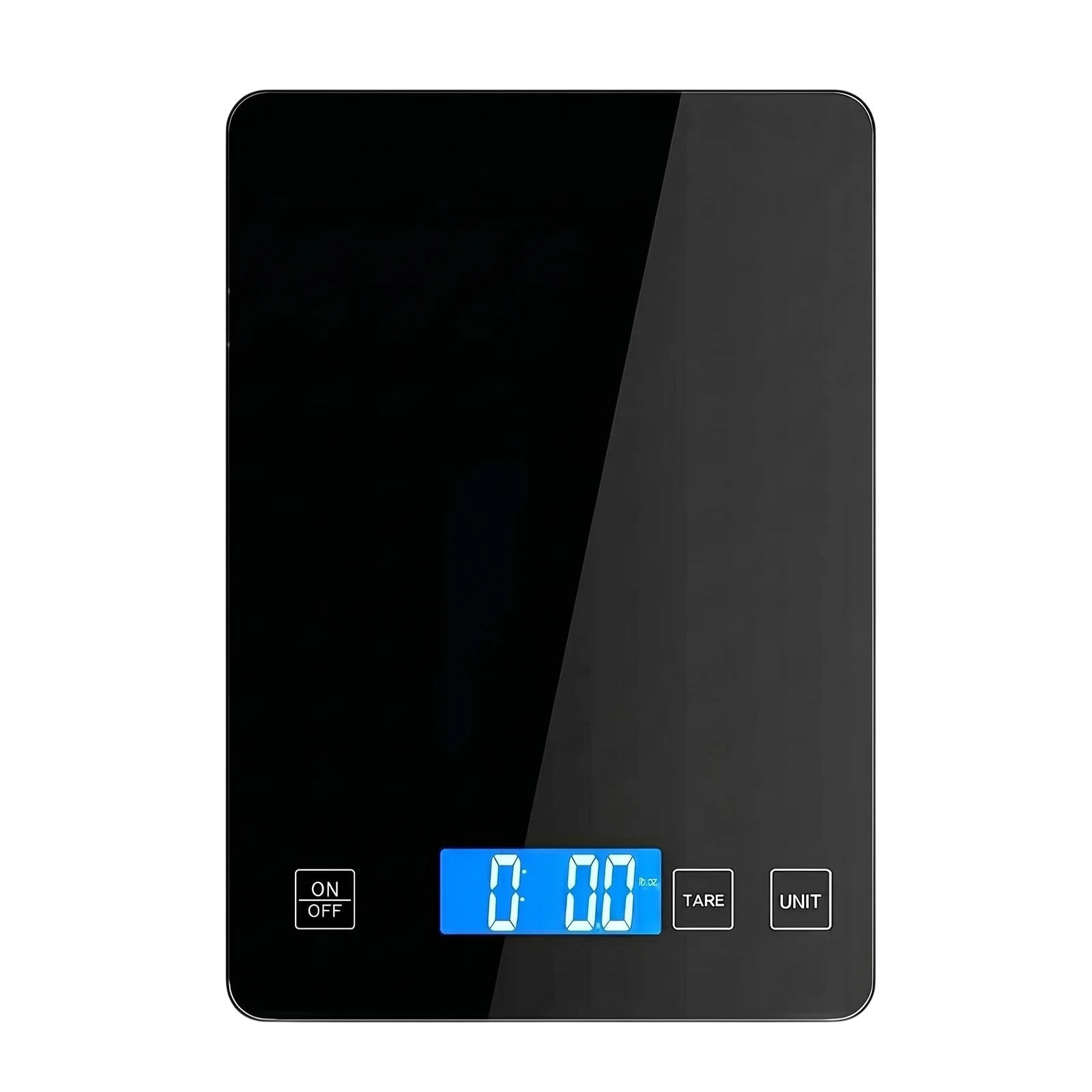 36414_enhanced_background Labelmaskine med digitalt display og flad glasoverflade til præcis vejning i hjemmet - Billede 1