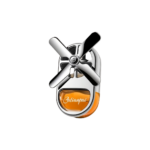 Bil luftfrisker med propeldrevet design i blå, lilla, gul, grøn, orange og rød til ventilationsrist - Billede 3