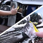 Mikrofiber håndklæde til bilen med blød overflade og skånsom aftørring efter bilvask - Billede 2