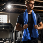 Træningshåndklæde i microfiber til hurtig tørring og kompakt opbevaring til fitness, sport og rejse - Billede 2