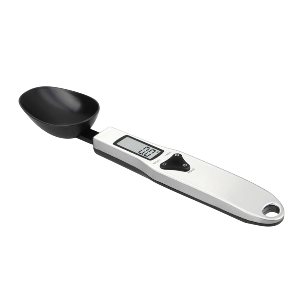 H4b714b88e2ed49099313949493b2678cK Digital måleske i stål med display til præcise målinger og nem måling af små ingrediensmængder - Billede 1