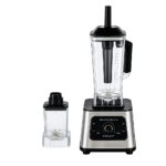 Blender med kande til smoothies og supper med låg, stamper og ekstra beholder til hurtig blending
