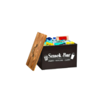 Snackskål med låg til servering og organiseret opbevaring i hjemmet ved bordet