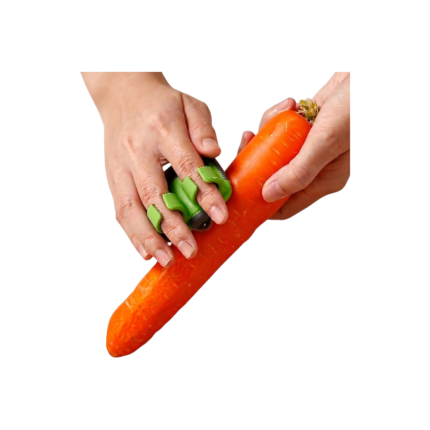 Grøntsagsskræller med ergonomisk greb – håndbåret design til nem skrælning af grøntsager og kartofler