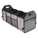 Bagagerumstaske til bilen med flere rum, netlommer og sammenfoldeligt design til organiseret opbevaring