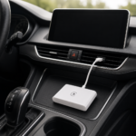 Trådløs Apple CarPlay-adapter til kabel fri forbindelse og brug via bilens USB-port - Billede 2