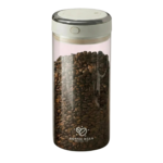 Kaffedåse med vakuumlukning til kaffebønne opbevaring og mindre luftpåvirkning i gennemsigtigt design - Billede 3