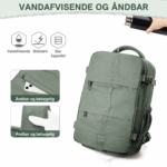 Rejserygsæk 40 x 30 x 20 cm til bagage under sædet - Billede 5