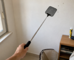 Teleskopisk fluesmækker med udtrækkelig stang – 72,6 cm - Billede 2