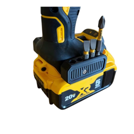 Bitholder til DeWalt 12V og 20V boremaskine med plads til 10 bits