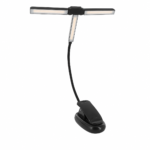 Nodestativlampe med 51 LED, klemme og USB-C opladning