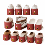 Pladsbesparende Skoholdere til Skab og Hylde – 10 stk.