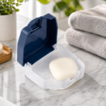 Rejseetui til barberskraber med ventilationshuller - Billede 2