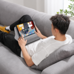 Tabletholder som pude med 4 vinkler til seng og sofa - Billede 2