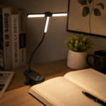 Nodestativlampe med 51 LED, klemme og USB-C opladning - Billede 2