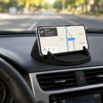 Universel mobilholder i silikone til instrumentbræt - Billede 2