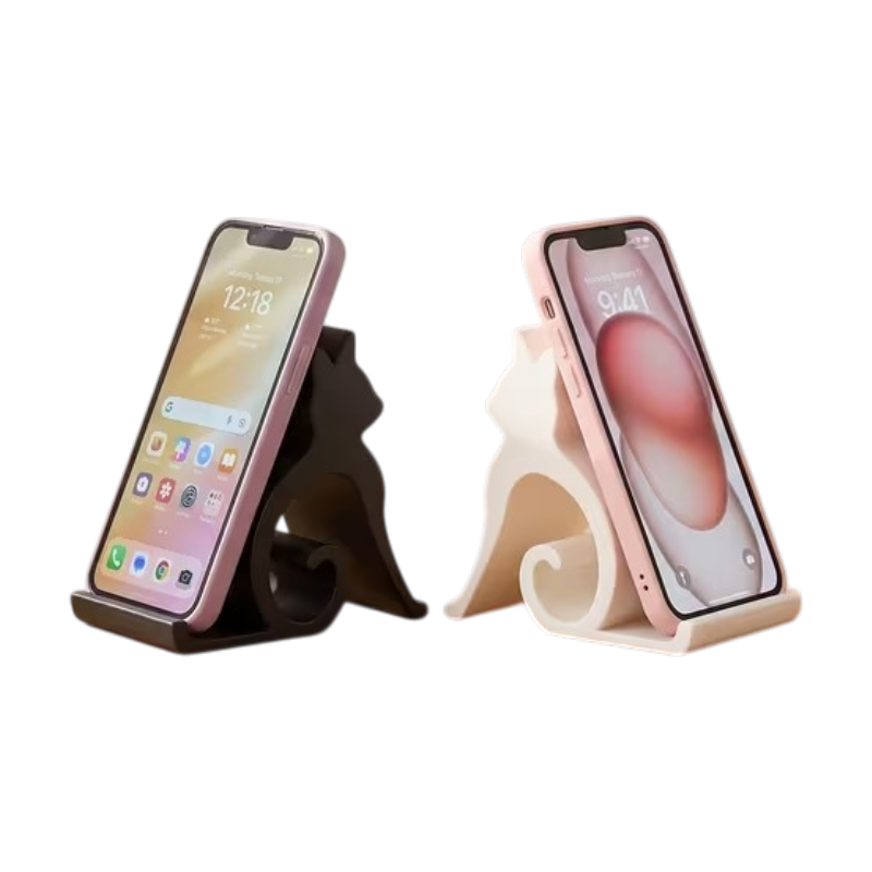 fa019331-f76e-4c4d-8f0a-da1f222264ad (33) Katteformet telefonholder til mobil og tablet - Billede 1