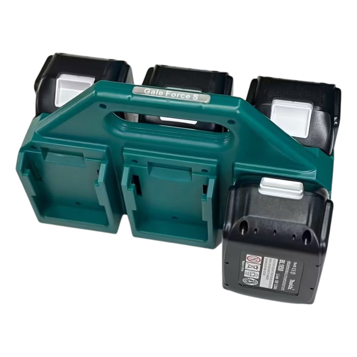 image (34) Batteriholder kompatibel med Makita 14V og 18V med bærehåndtag