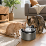 Trådløs kattevandfontæne med sensor – 2,6 liter - Billede 2