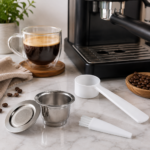 Genanvendelig kaffekapsel i rustfrit stål med tilbehør - Billede 2