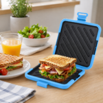 Toastie sandwichmaker til mikrobølgeovn med grillplader - Billede 2