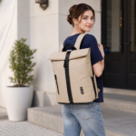Letvægts rolltop rejserygsæk med laptoprum – 25 liter - Billede 2