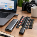 Hukommelseskortholder i metal til SD- og microSD-kort - Billede 2