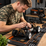 Modulær arbejdsmåtte til RC-biler, droner og elektronik - Billede 2