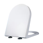 U-formet toiletsæde med soft close, quick release og justerbar montering