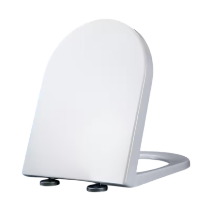 U-formet toiletsæde med soft close, quick release og justerbar montering
