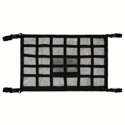 Dobbelt opbevaringsnet til bilens loft på 80 x 55 cm