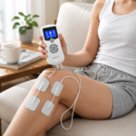 Elektrisk muskelstimulator med 8 programmer og 4 elektrodepuder - Billede 2