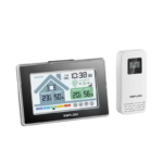 Trådløst inde- og udendørstermometer med hygrometer og sensor