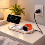 3-i-1 trådløs oplader til iPhone, Apple Watch og AirPods - Billede 2