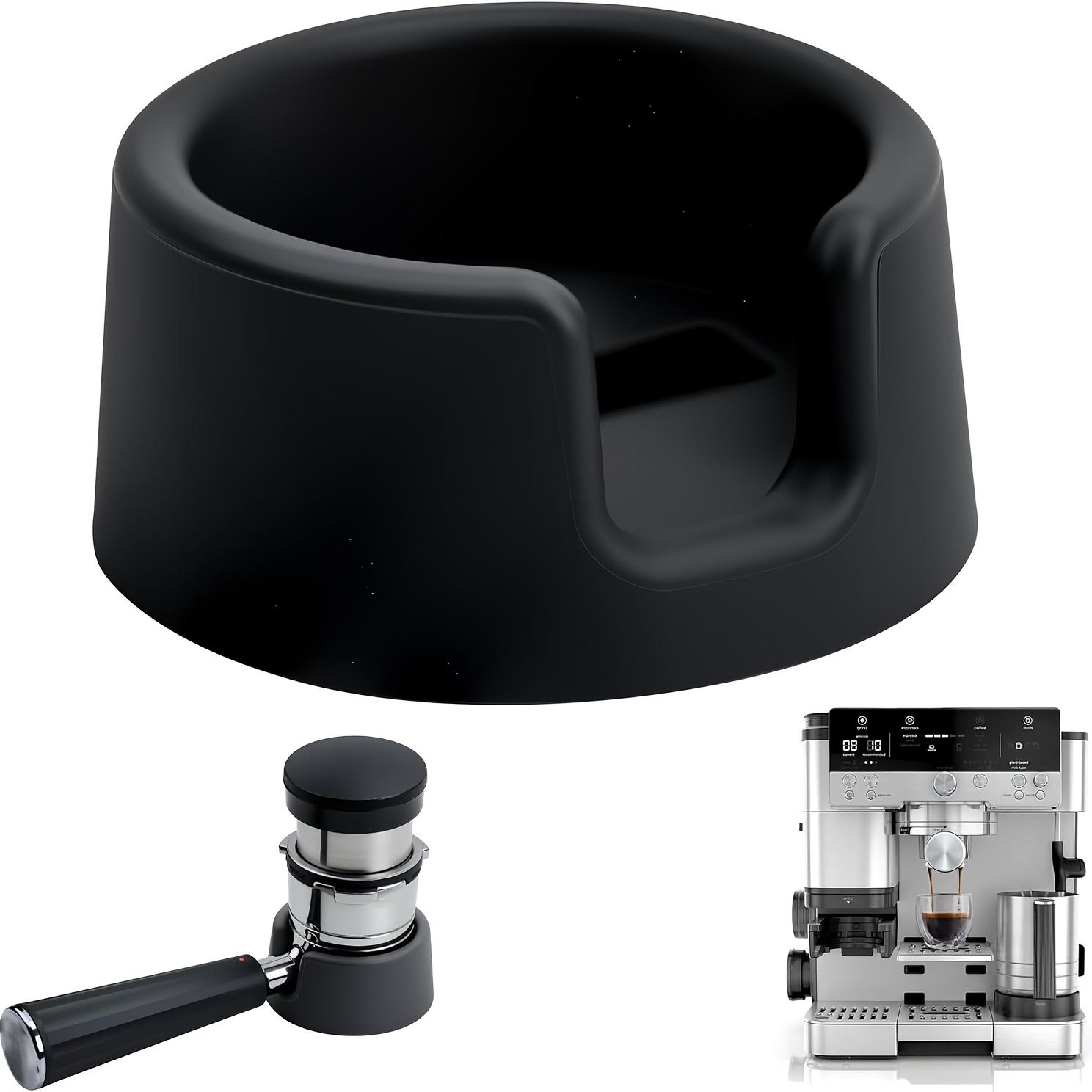de724814-8dc6-46d4-a55e-cf8995a722dd.jpg Tampingstation i silikone til Ninja Espresso ES601 portafilter